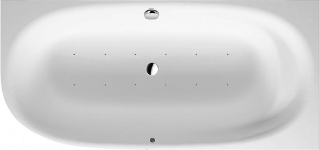 Baignoire d’Angle Balneo Duravit Cape Cod Blanc 1900x900x485mm droite 760363000AS0000