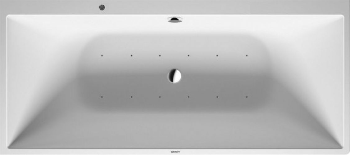 Baignoire d’Angle Balnéo Duravit DuraSquare à gauche 1800x800mm 760427000AS0000