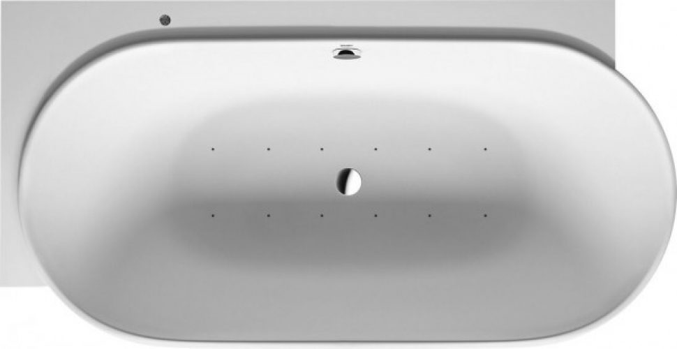 Baignoire d’Angle Balnéo Duravit Luv à gauche 1850x950mm 760431000AS0000