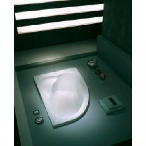 Baignoire d’angle blanche MARLENE B10