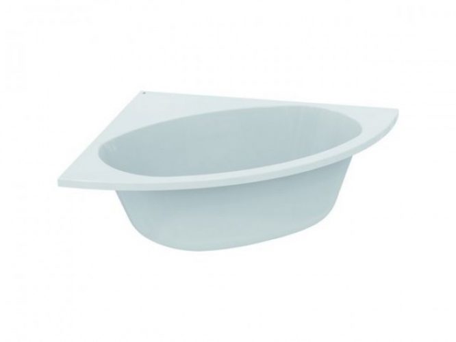 Baignoire d&rsquo;angle Ideal Standard Connect Air Blanc Alpin