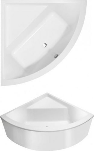 Baignoire d’Angle Villeroy et Boch Subway UBA130SUB3V