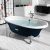 Baignoire en fonte Roca Newcast Eagle Bleu marine