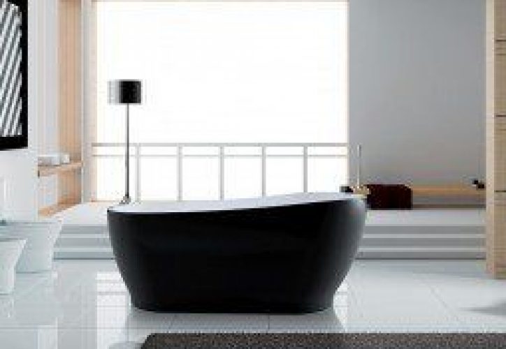 Baignoire Ilot en Acrylique Ovale 170x80cm K-1527B