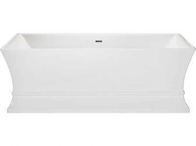 Baignoire Îlot Heritage Penrose 1685x750x585mm en acrylique