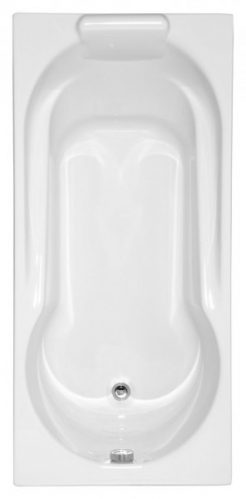 Baignoire Rectangulaire Allibert ESSINA2 Blanc