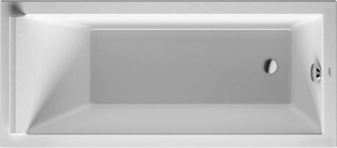Baignoire Rectangulaire Duravit Starck 1600x700x530mm 700333000000000