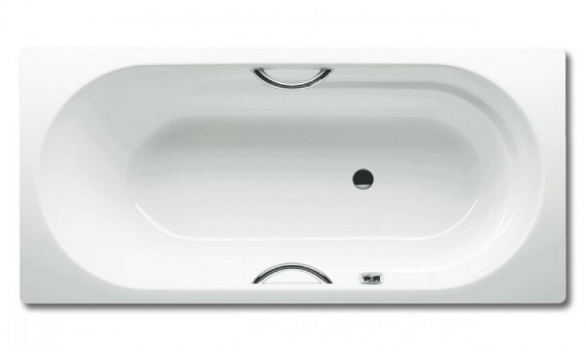 Baignoire Rectangulaire Kaldewei Vaio Star modèle 961 avec trop-plein latéral 234123000