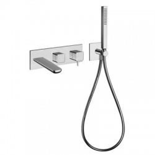 BAIN DOUCHE KING ENCASTRE MURAL 2 SORTIES CHROME – CRISTINA ONDYNA KG10851