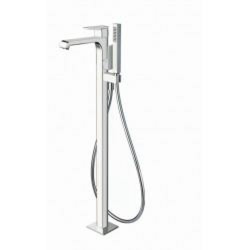 BAIN DOUCHE QUADRI S MONOCOLONNE SUR PIED SANS MECANISME CHROME – CRISTINA ONDYNA QS18951