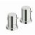 BAIN DOUCHE TRIVERDE SUR GORGE THERMOSTATIQUE 3 SORTIES CHROME – CRISTINA ONDYNA XT14351