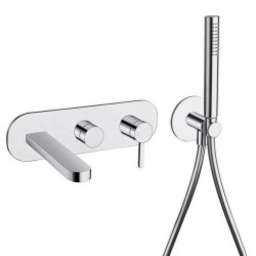 BAIN DOUCHE UNIC ENCASTRE MURAL 2 SORTIES AVEC MECANISME EX UC108 – CRISTINA ONDYNA UC10251