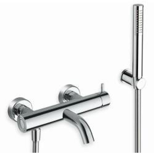 BAIN/DOUCHE TRIVERDE + Kit Douchette/Flexible/Sup METAL BRILLANT – CRISTINA ONDYNA TV18080