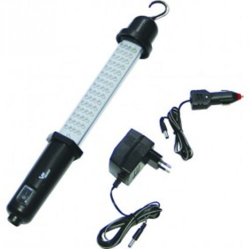 Baladeuse 60 leds rechargeable – crochet de suspension rotatif