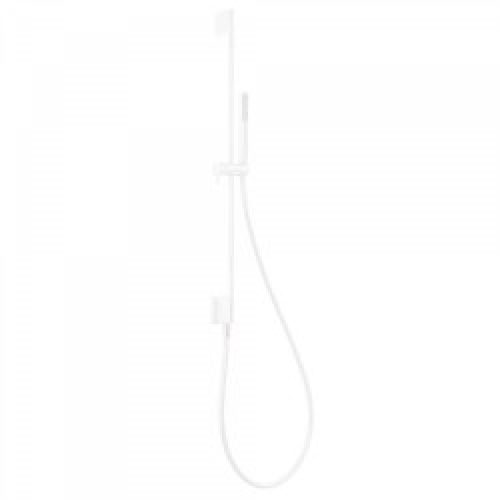 Barre coulissante avec prise d’eau au mur Ø 14 mm. Long. 760 mm. Douchette anticalcaire. (034.116.01)….