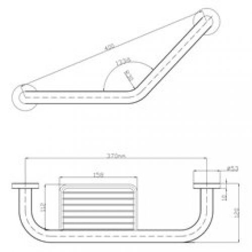 Barre d&rsquo;appui avec porte-savon Medicrom…