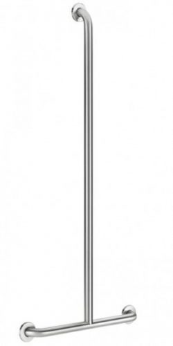 Barre d&rsquo;appui Delabie Inox Poli 1150 x 500 mm 5440S