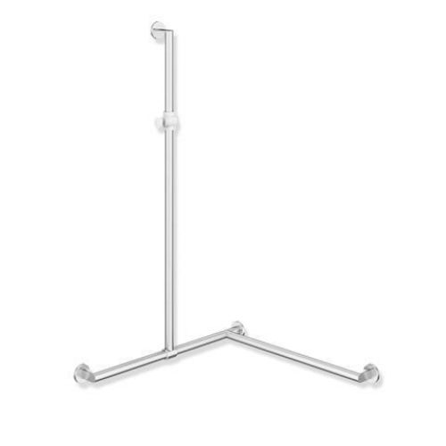 Barre d’appui Hewi System 900 sur mesure avec barre de douche