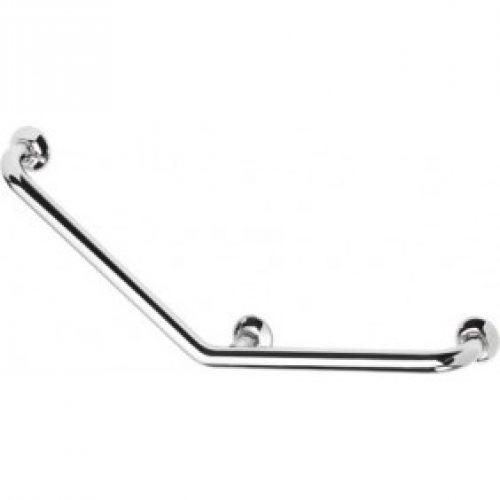 Barre d&rsquo;appui symètrique coudée 135° chromé