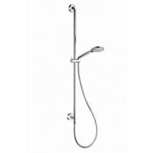BARRE DE DOUCHE 100CM AVEC PRISE D’EAU CHROME – CRISTINA ONDYNA PD17851