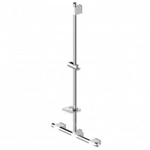 Barre de douche – en T – 60x70x120cm- Inox Onyx Duo
