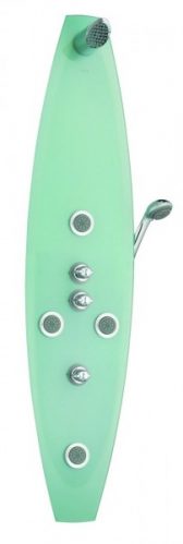 Barre de Douche Grohe Amera montage mural avec couvercle en verre Chromé