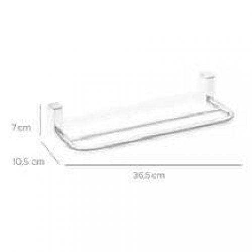 Barre double à accrocher aux meubles ROUND CO2+