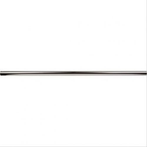 Barre droite en laiton chromé 80cm