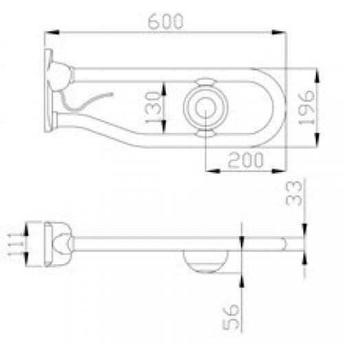 Barre pliante pneumatique Urban People Mediclinics