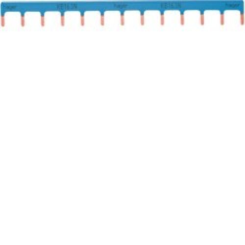 Barre pont. 1P 10mm² N 12M – CONNEXION  HAGER KB963N