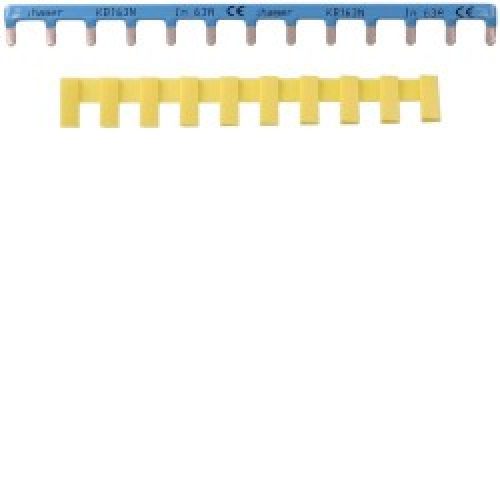Barre pont. 1P 10mm² N 13M – CONNEXION  HAGER KB163N