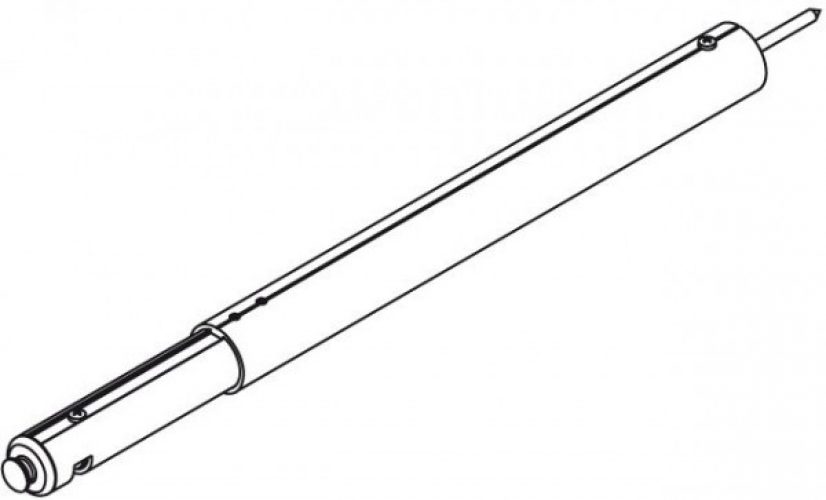 Barre Porte Serviette Kermi ATEA Mural Blanc