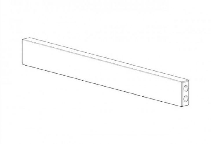 Barre Porte Serviette Mural Dornbracht Chromé