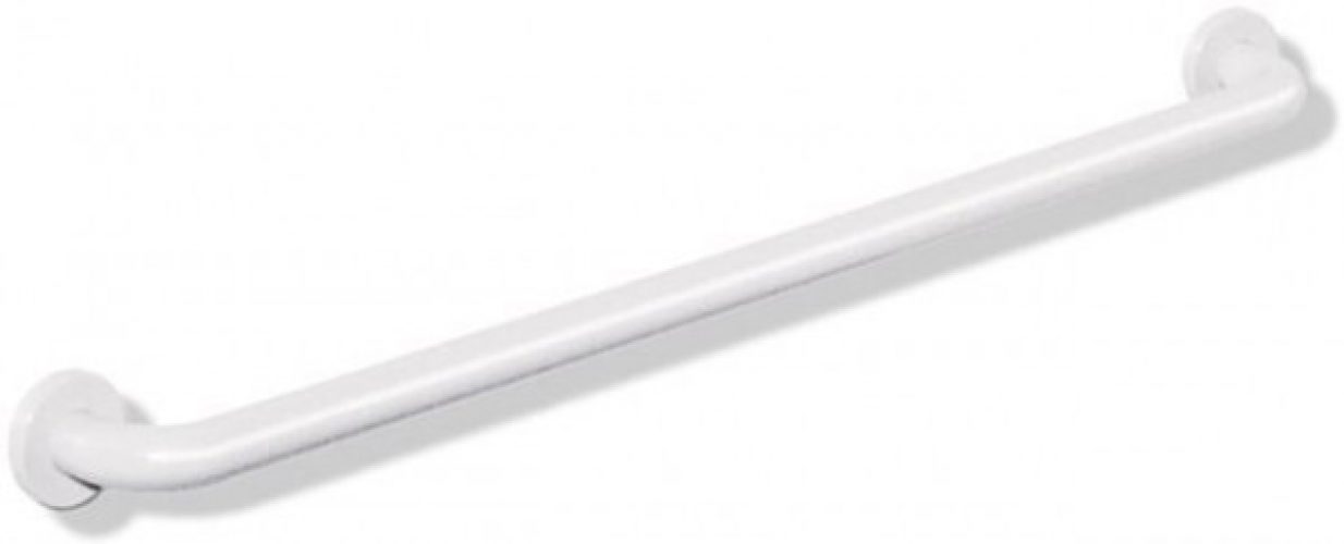 Barre Porte Serviette Mural Hewi Serie 477 Sur Mesure de 400 mm à 1100 mm Blanc de sécurité Active +