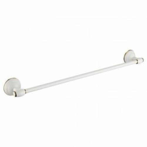 Barre porte-serviettes traditionnel en laiton peint