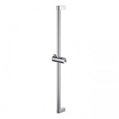 Barre verticale pour salles de bain de style contemporain en laiton chromé