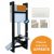 Bati support wc autoportant universel Regiplast Evo Avec Plaque 183B offerte