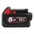 Batterie Milwaukee M18B5 M18 Red Lithium 50 Ah