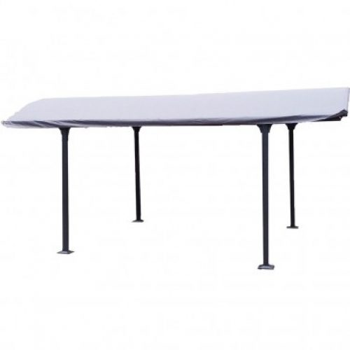 Bâche pour carport aluminium, toit rond