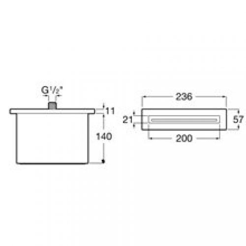 Bec de baignoire mural Flowdream Roca