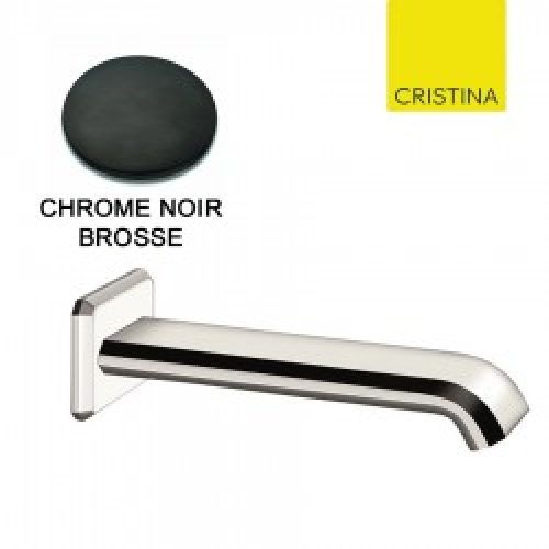 BEC DE REMPLISSAGE ENCASTRE ITALY CHROME NOIR BROSSE – CRISTINA ONDYNA PD69975