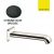 BEC DE REMPLISSAGE ENCASTRE ITALY CHROME NOIR BROSSE – CRISTINA ONDYNA PD69975