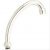 Bec tube Ø18 écrou F3/4 » 150mm pour lavabo