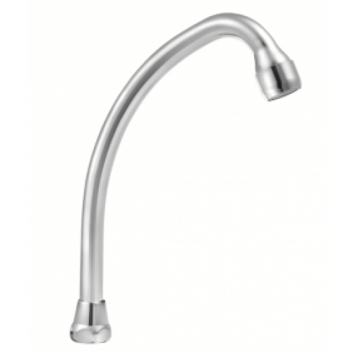 Becs universels – Col de cygne – Laiton chromé – Avec aérateur