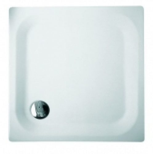 BETTE BetteSuperflach 2,5 – blanc – 90 x 90