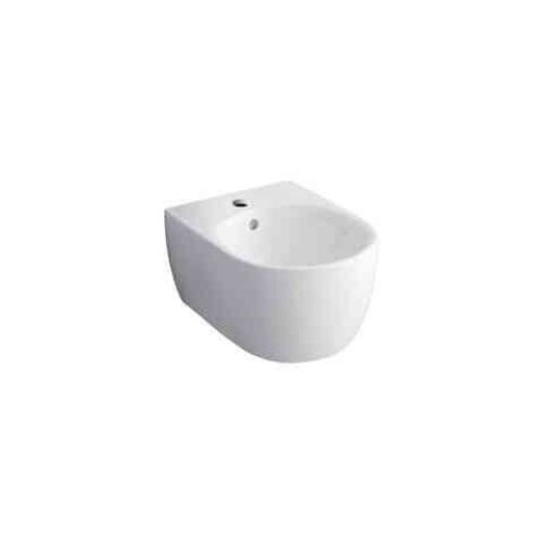 Bidet Suspendu Geberit iCon 1 Trou 355x235x540mm Blanc