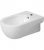 Bidet suspendu ‘Nuvola’ lxHxP 350x245x550mm en céramique blanche