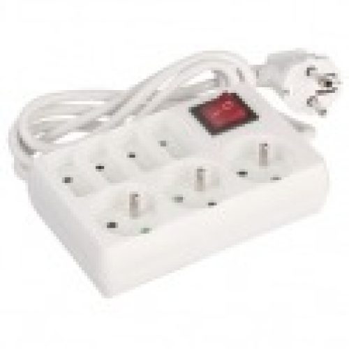 Bloc 7 prises 2P + T et 2P – Avec interrupteur – Dhome