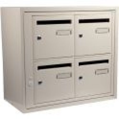 Bloc boîte aux lettres collective intérieur – B4 en applique -…