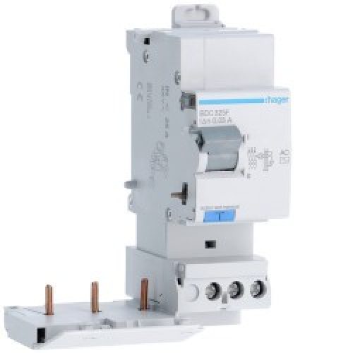Bloc dif 3P 25A 30mA AC – BLOCS DIFFERENTIELS  HAGER BDC325F